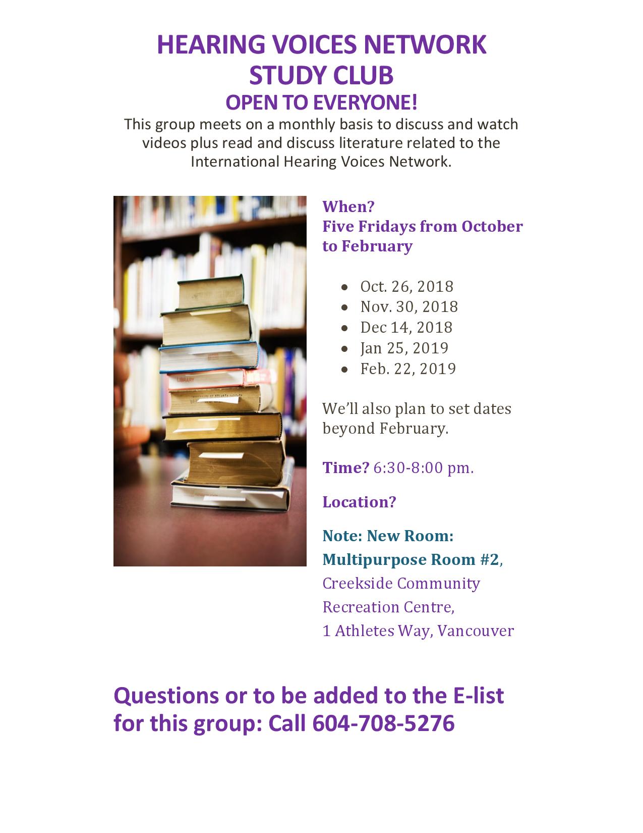 HVN Study Club Flyer 11